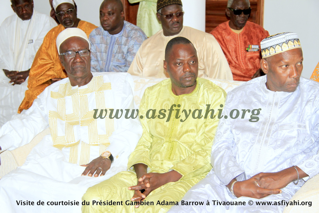 PHOTOS - Les Images de la Réception du President Gambien Adama Barrow à Tivaouane, ce Vendredi 3 Mars 2017