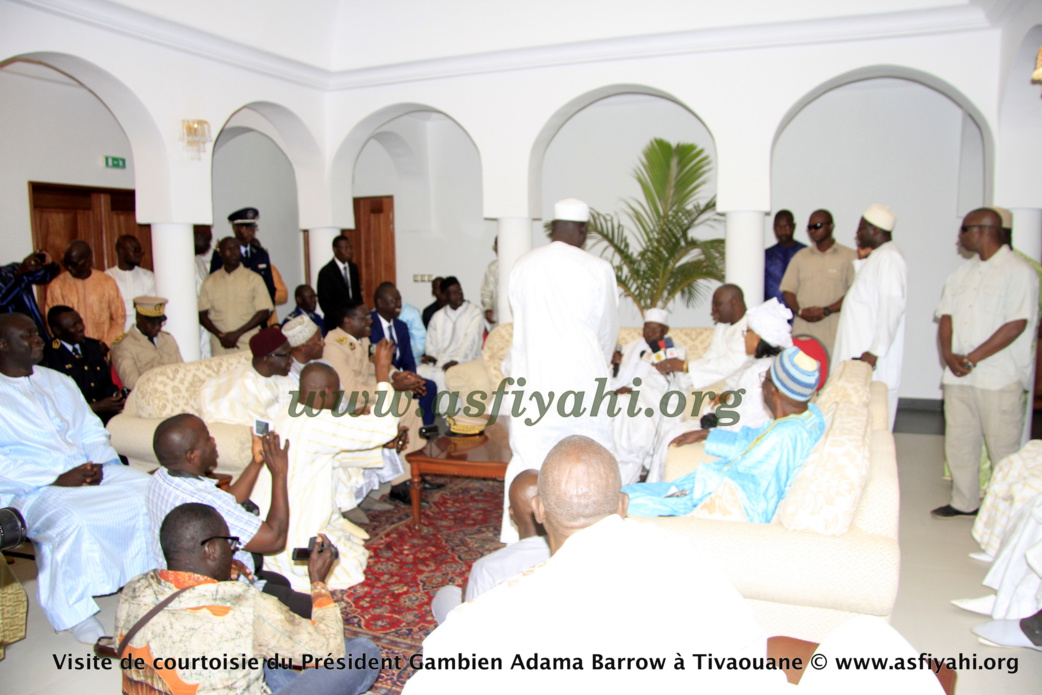 PHOTOS - Les Images de la Réception du President Gambien Adama Barrow à Tivaouane, ce Vendredi 3 Mars 2017 PHOTOS - Les Images de la Réception du President Gambien Adama Barrow à Tivaouane, ce Vendredi 3 Mars 2017