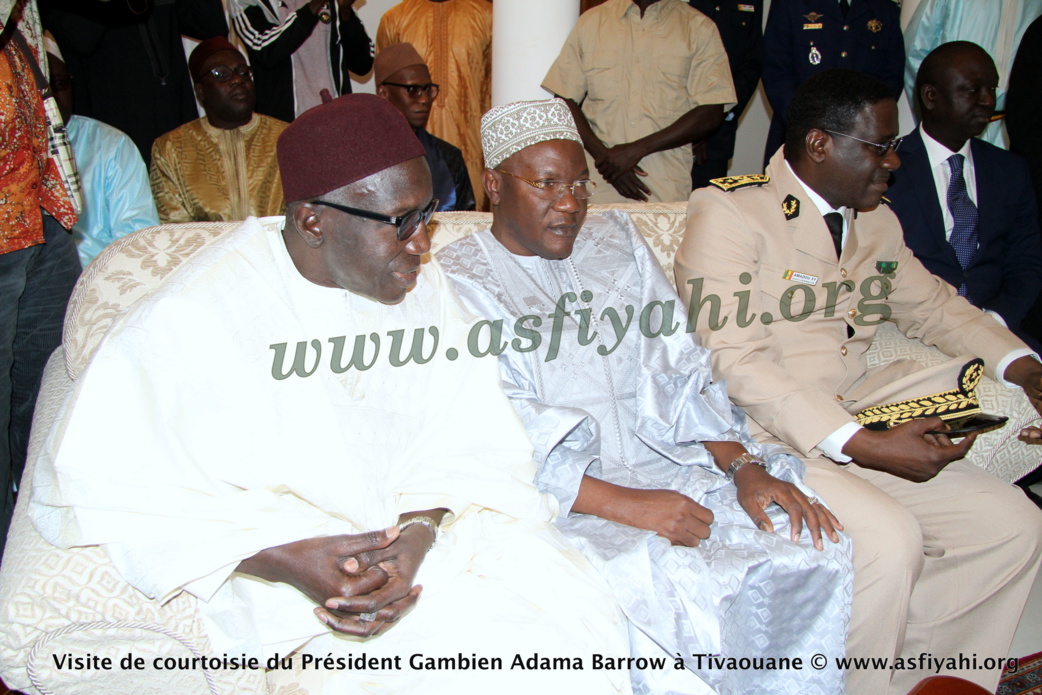 PHOTOS - Les Images de la Réception du President Gambien Adama Barrow à Tivaouane, ce Vendredi 3 Mars 2017