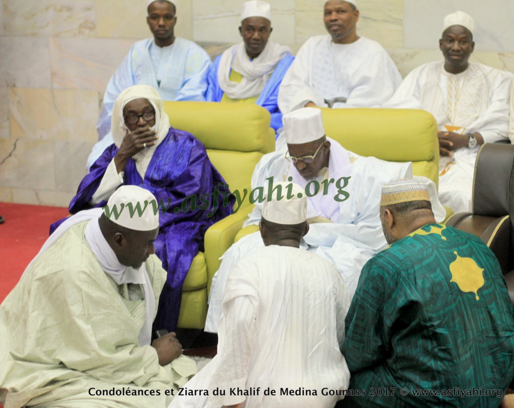 PHOTOS - RAPPEL À DIEU D'AL MAKTOUM - Les images de la Présentation de Condoléances du Khalif de Médina Gounass en compagnie du Cherif Sidi Birahim TIjani