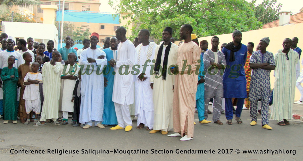 PHOTOS - 1ER AVRIL 2017 - Les Images de la Conférence Saliquina Mouqtafine, Section Gendarmerie, présidée par Serigne Moustapha Sy Abdou