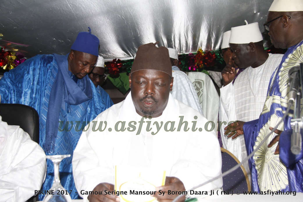 PHOTOS - 22 AVRIL 2017 - Les Images du Gamou de Pikine 2017, Serigne Mouhamadou Mansour Sy Borom Daara Ji (rta)