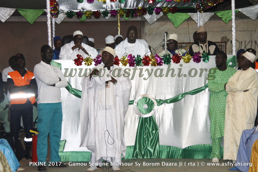 PHOTOS - 22 AVRIL 2017 - Les Images du Gamou de Pikine 2017, Serigne Mouhamadou Mansour Sy Borom Daara Ji (rta)