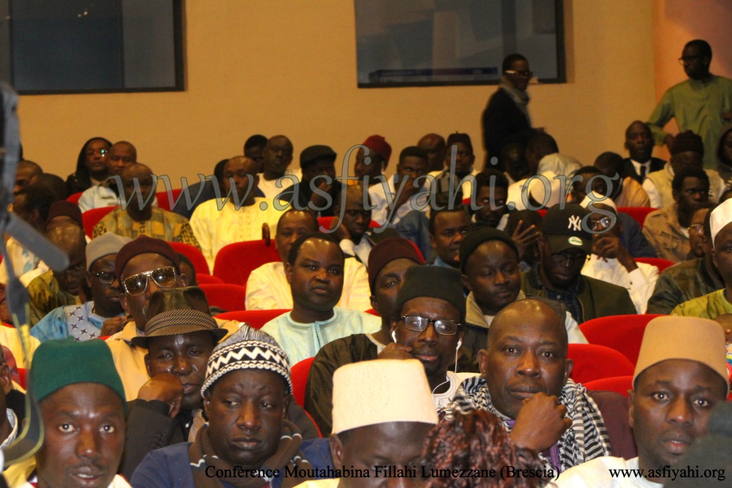 PHOTOS - BRESCIA - les Images de la Conférence du Dahiratoul Moutahabina Fillahi de Lumezzane, présidée par Serigne Moustapha SY Abdou