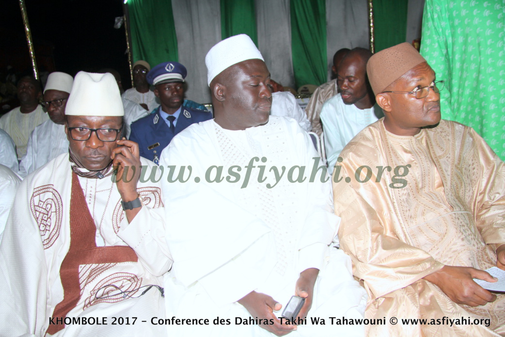 PHOTOS - KHOMBOLE 2017 - Les Images de la Conférence des Dahiras Takhi Wa Tahawouni présidée par le Khalif Général des Tidianes, Serigne Abdoul Aziz SY AL Amine 