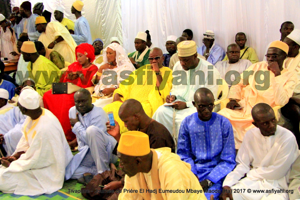 PHOTOS - TIVAOUANE - Les Images de la Journée de Prières EL Hadj Eumeudou Mbaye Maodo (rta), Père d'El Hadj Mansour Mbaye, edition 2017