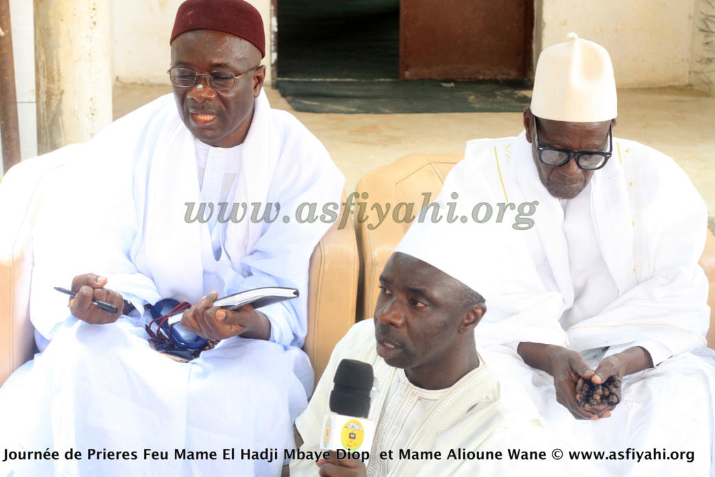 PHOTOS - OUKAM - Les Images de la journée de Prières de la Famille de Mame Mbaye Diop de Ouakam, l'un des premiers Moukhadams de Seydil Hadj Malick Sy au Cap Vert, Mame Alioune Wane et condisciples