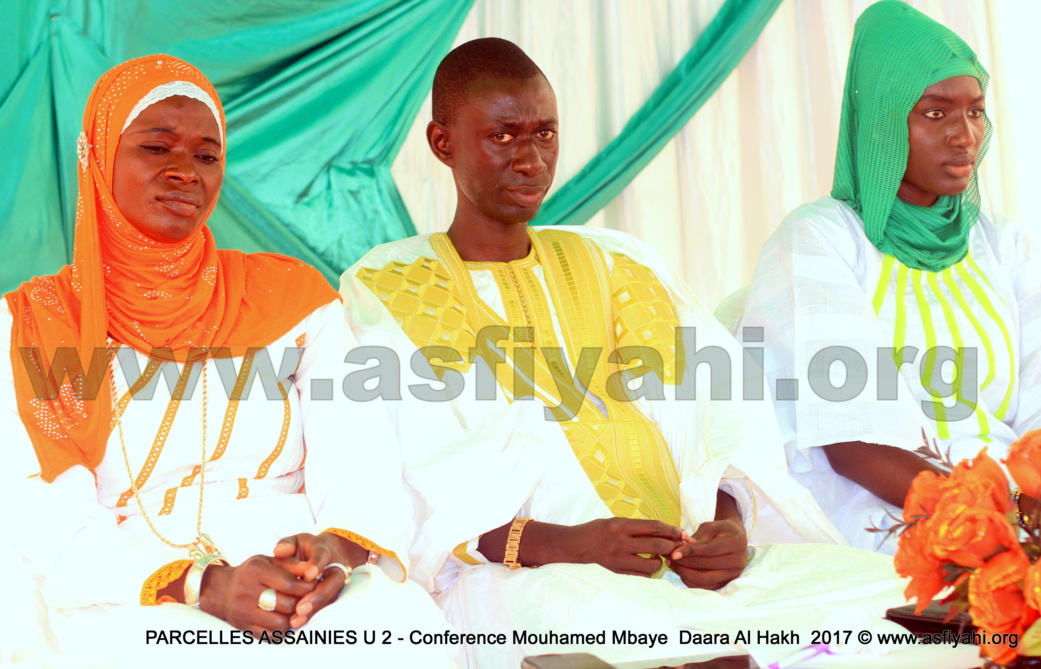 PHOTOS - 28 MAI 2017 AUX PARCELLES ASSAINIES U2 - Les images de la Conférence du Daara Al Haqq de Oustaz Mouhamed Mbaye