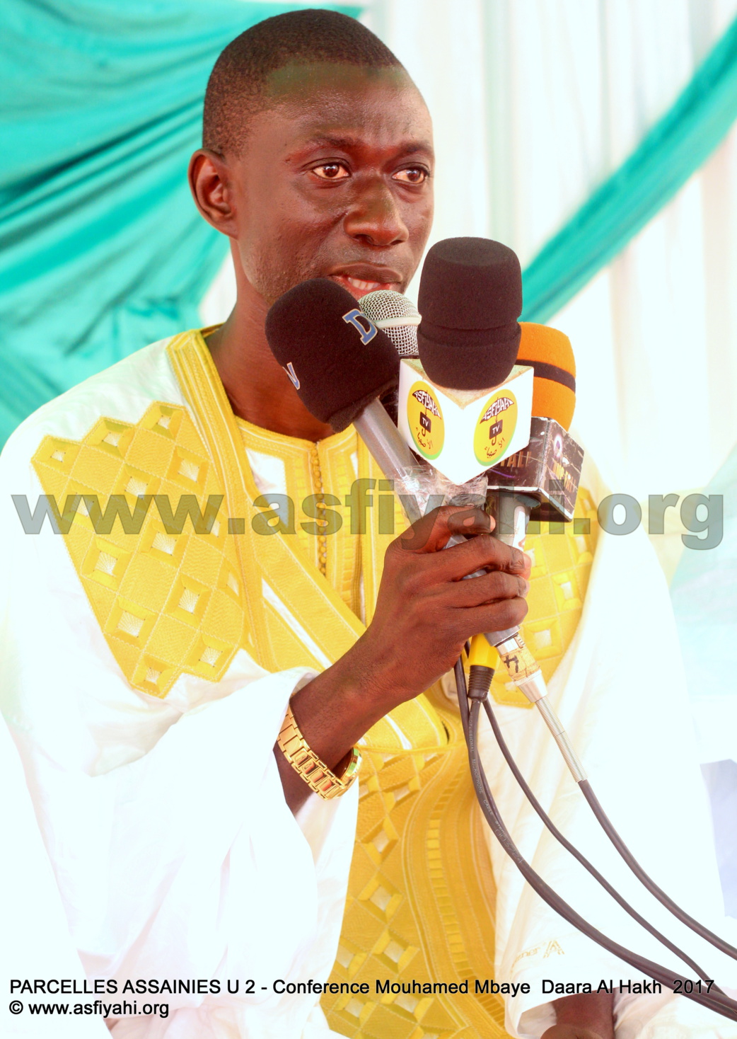 PHOTOS - 28 MAI 2017 AUX PARCELLES ASSAINIES U2 - Les images de la Conférence du Daara Al Haqq de Oustaz Mouhamed Mbaye