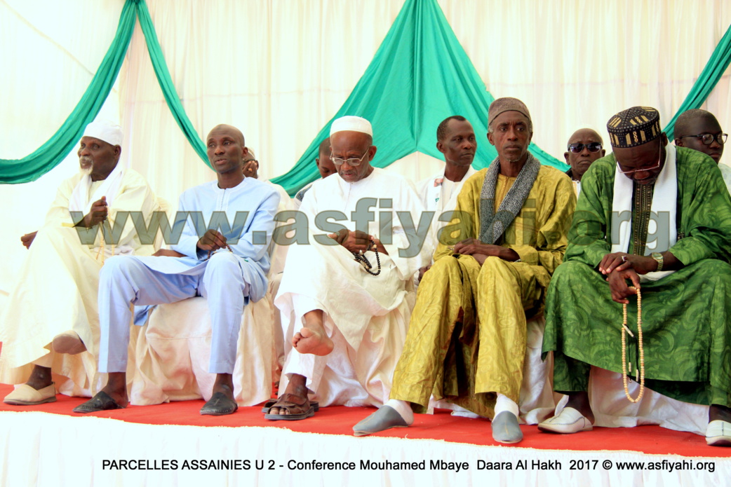 PHOTOS - 28 MAI 2017 AUX PARCELLES ASSAINIES U2 - Les images de la Conférence du Daara Al Haqq de Oustaz Mouhamed Mbaye