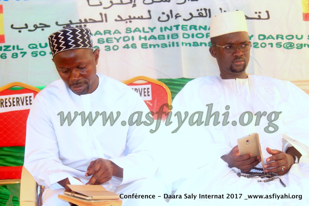 PHOTOS - Les Images de la Conférence du Daara Saly Internat , édition 2017 , animée par Oustaz Makhtar Sarr