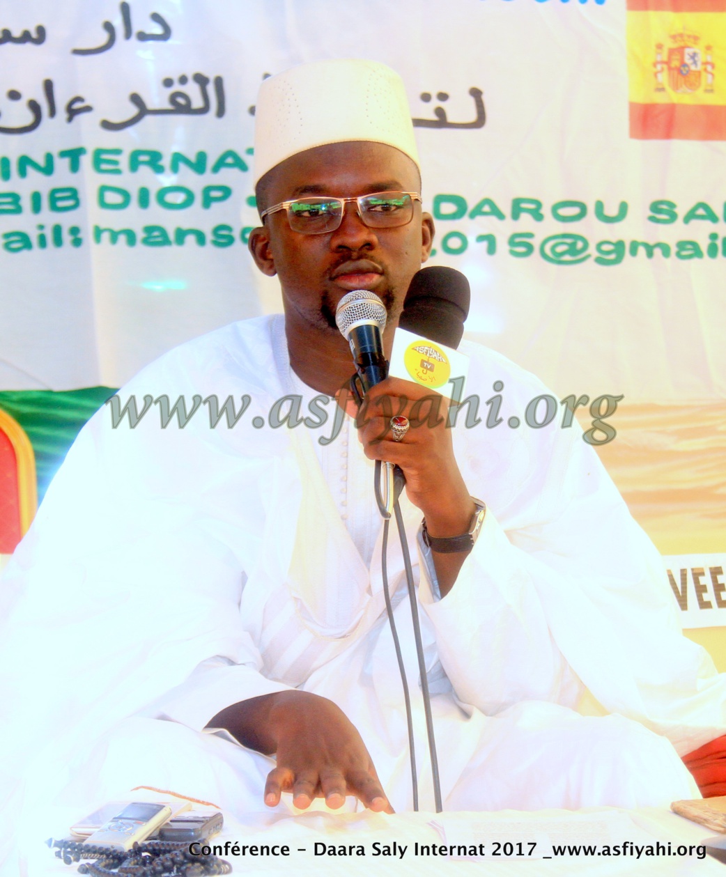 PHOTOS - Les Images de la Conférence du Daara Saly Internat , édition 2017 , animée par Oustaz Makhtar Sarr