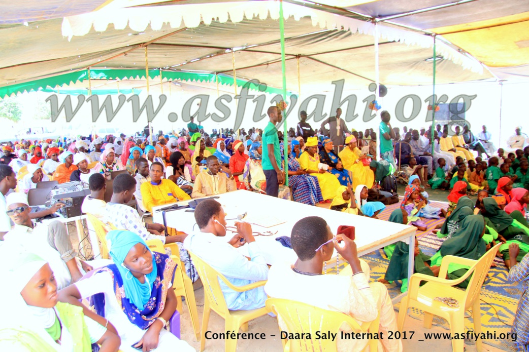 PHOTOS - Les Images de la Conférence du Daara Saly Internat , édition 2017 , animée par Oustaz Makhtar Sarr