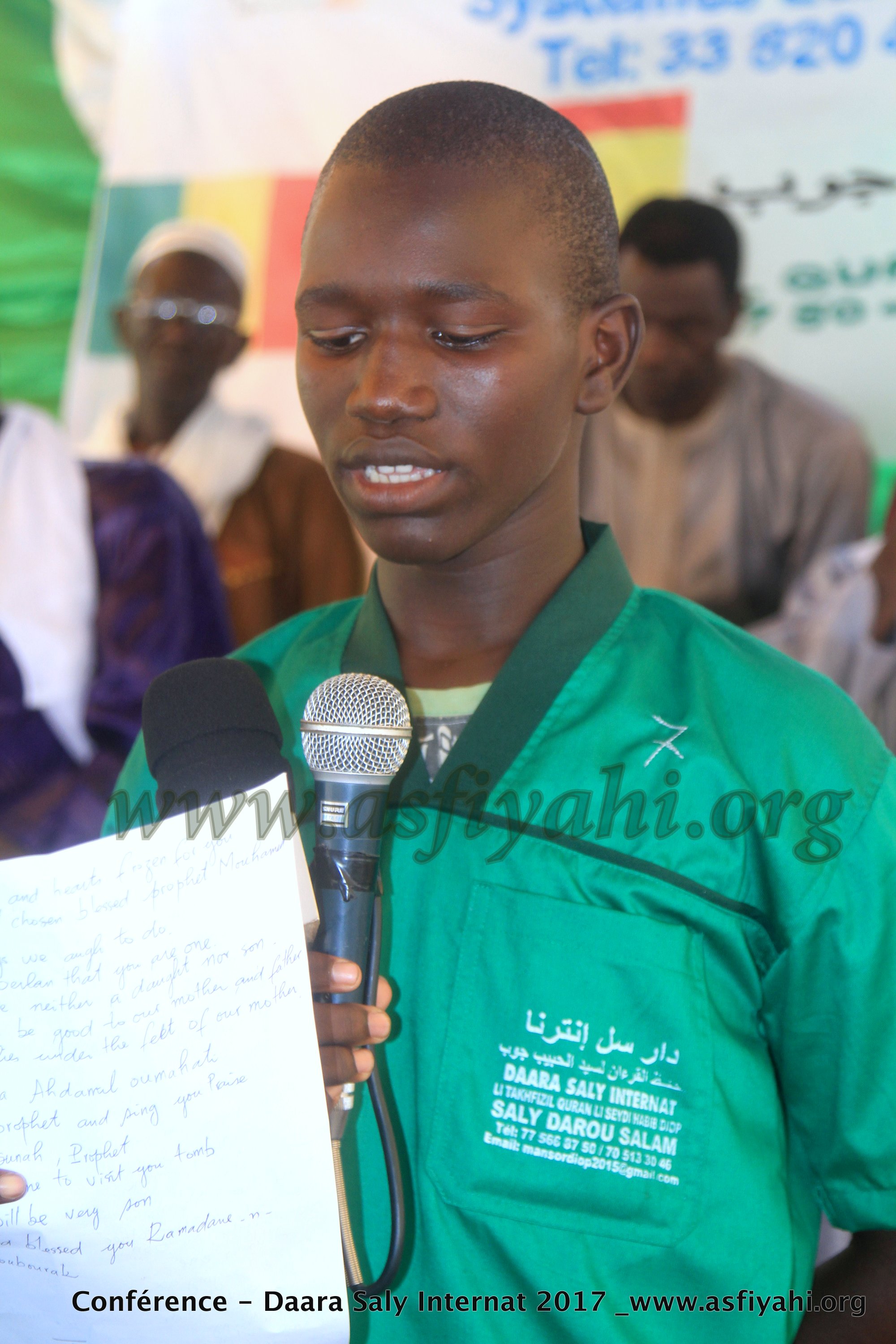 PHOTOS - Les Images de la Conférence du Daara Saly Internat , édition 2017 , animée par Oustaz Makhtar Sarr