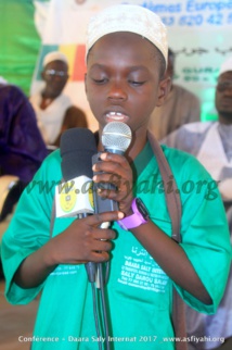 PHOTOS - Les Images de la Conférence du Daara Saly Internat , édition 2017 , animée par Oustaz Makhtar Sarr