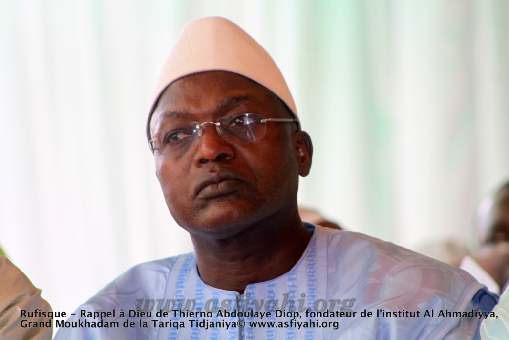 PHOTOS - Les images de la présentation de Condoléances du President Macky Sall chez Thierno Abdoulaye Diop, fondateur de l'institut Al Ahmadiyya