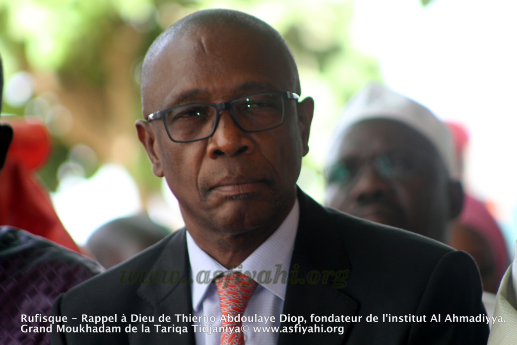 PHOTOS - Les images de la présentation de Condoléances du President Macky Sall chez Thierno Abdoulaye Diop, fondateur de l'institut Al Ahmadiyya