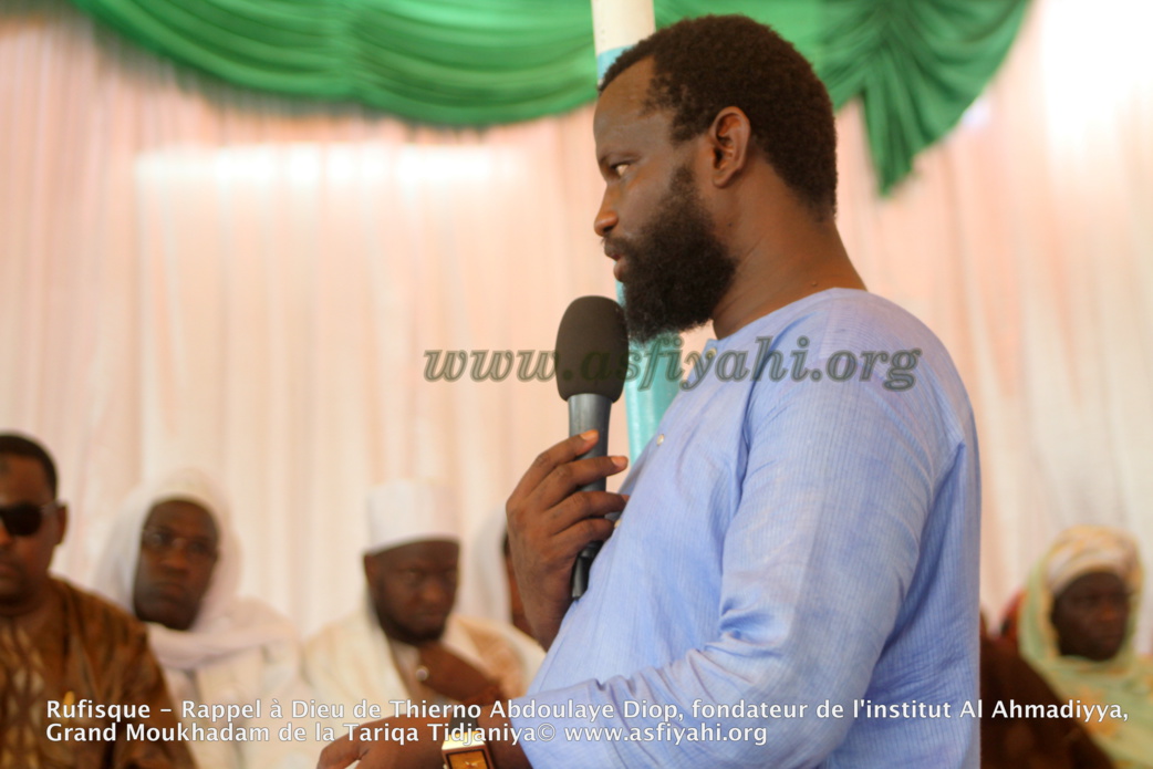 PHOTOS - Les images de la présentation de Condoléances du President Macky Sall chez Thierno Abdoulaye Diop, fondateur de l'institut Al Ahmadiyya