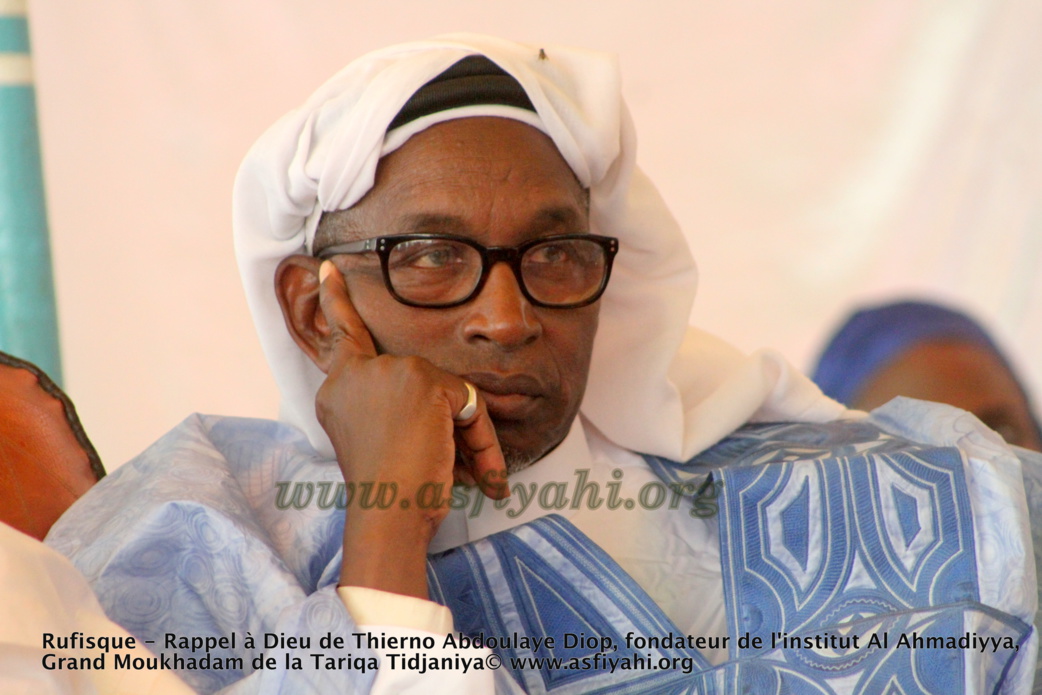 PHOTOS - Les images de la présentation de Condoléances du President Macky Sall chez Thierno Abdoulaye Diop, fondateur de l'institut Al Ahmadiyya