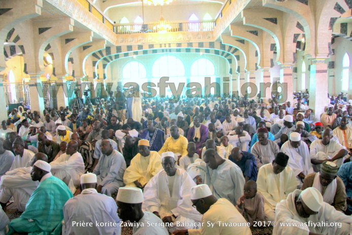 PHOTOS - KORITÉ 2017 À TIVAOUANE - Les Images de la Priere à la Mosquée Khalifa Babacar SY (rta)
