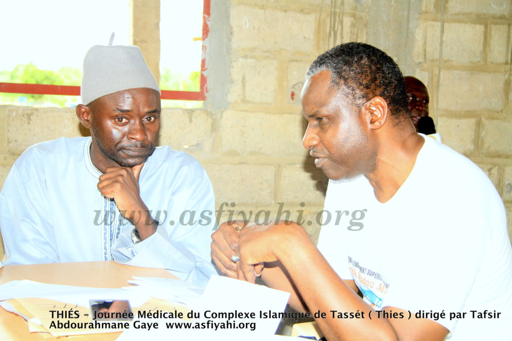 PHOTOS - THIÉS - Les Images de la Journée médicale du Complexe Islamique de Tassét (Thies) dirigé par Tafsir Abdourahmane Gaye