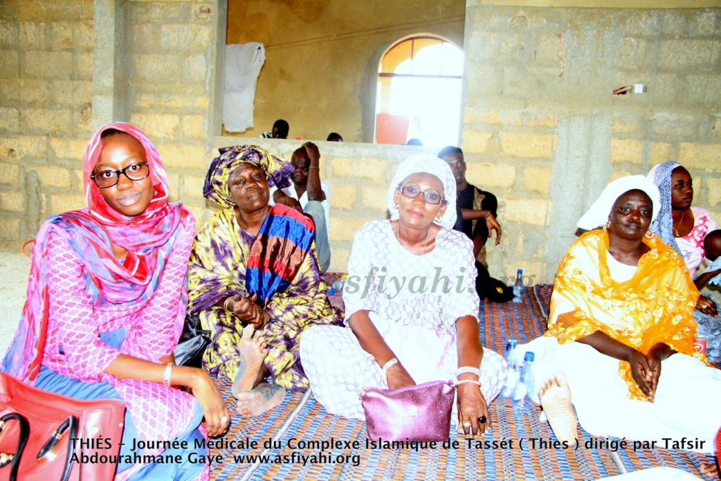 PHOTOS - THIÉS - Les Images de la Journée médicale du Complexe Islamique de Tassét (Thies) dirigé par Tafsir Abdourahmane Gaye