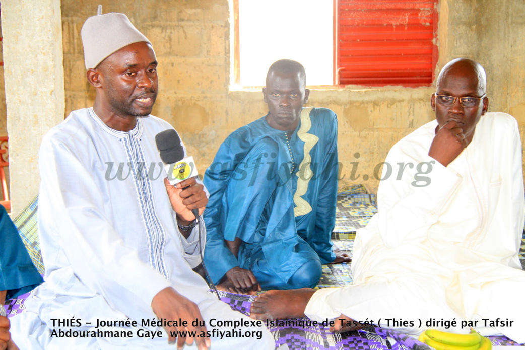 PHOTOS - THIÉS - Les Images de la Journée médicale du Complexe Islamique de Tassét (Thies) dirigé par Tafsir Abdourahmane Gaye