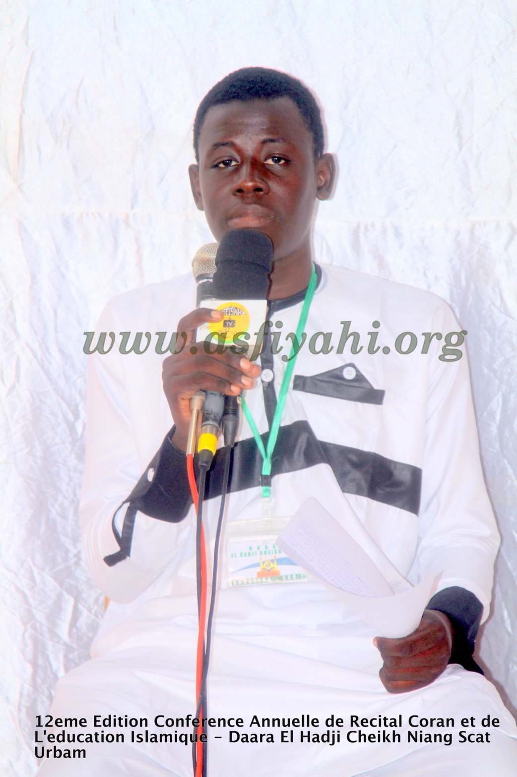 PHOTOS - Les Images de la Conférence annuelle de Récital du Saint Coran du Daara El Hadj Cheikh Niang de Scat urbam