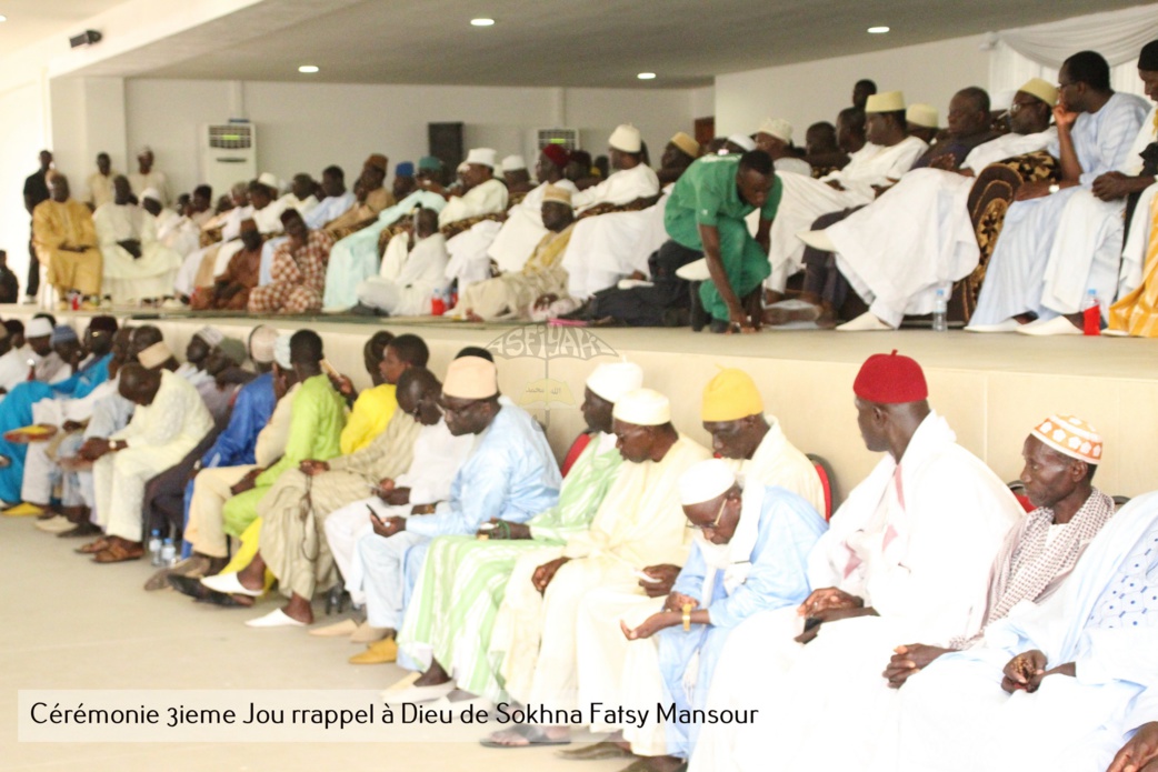 PHOTOS - Les images de la cérémonie du troisième jour du rappel à Dieu de Sokhna Fatsy Mansour