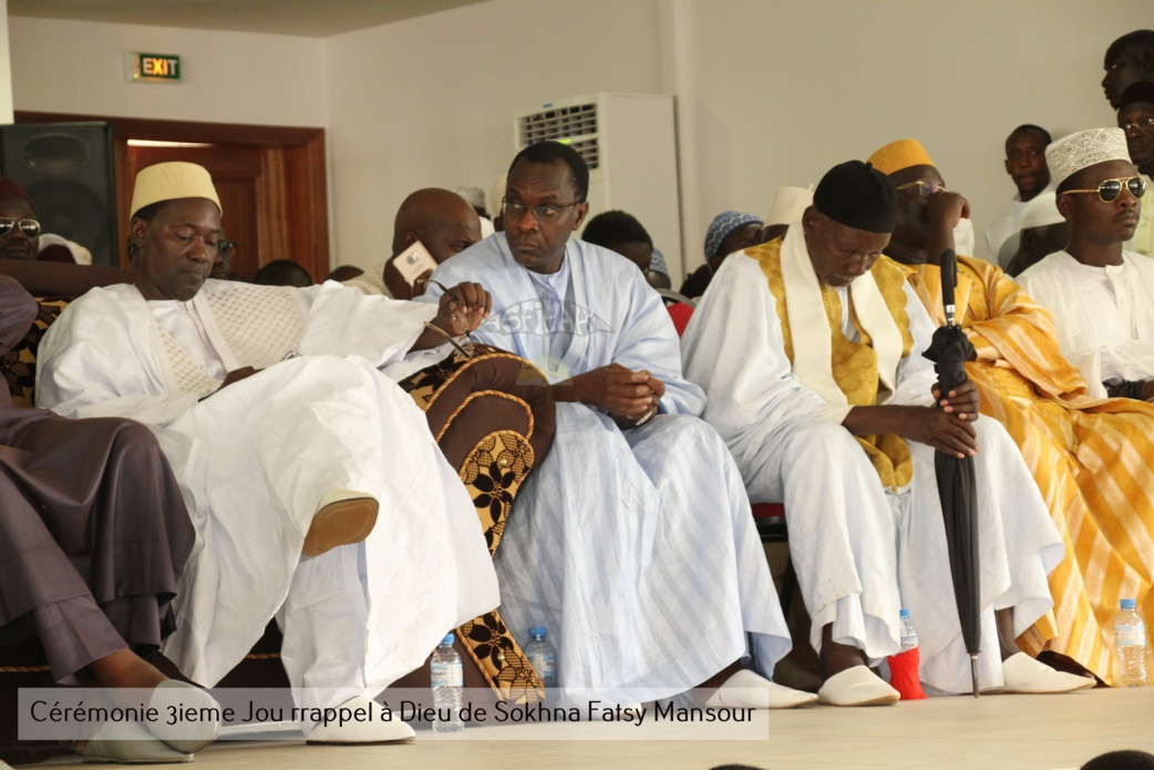 PHOTOS - Les images de la cérémonie du troisième jour du rappel à Dieu de Sokhna Fatsy Mansour