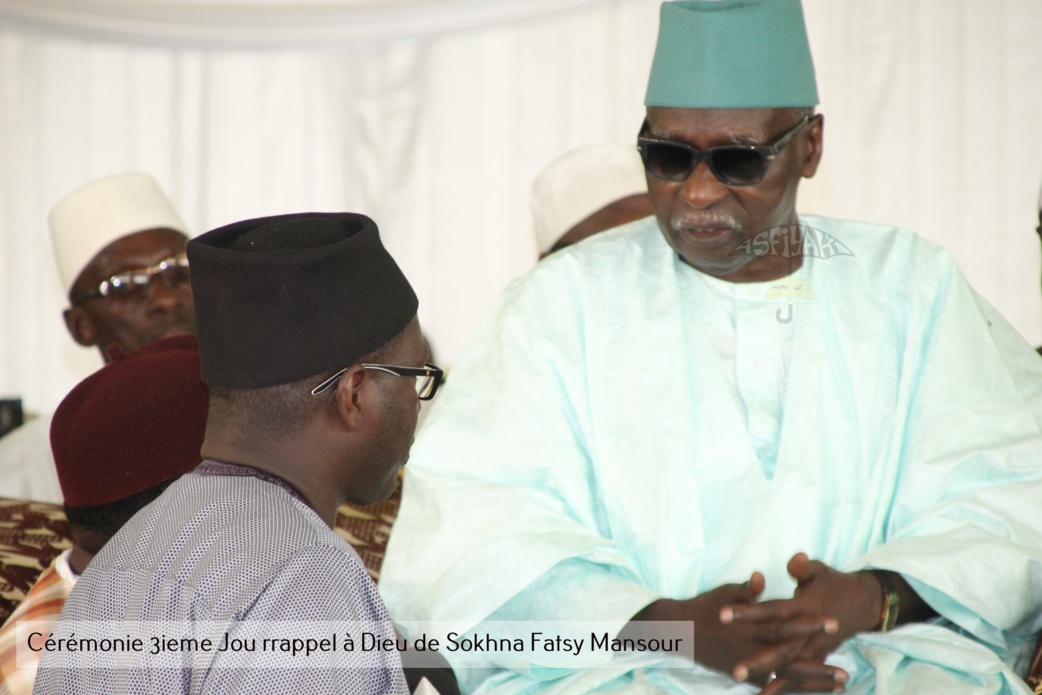PHOTOS - Les images de la cérémonie du troisième jour du rappel à Dieu de Sokhna Fatsy Mansour