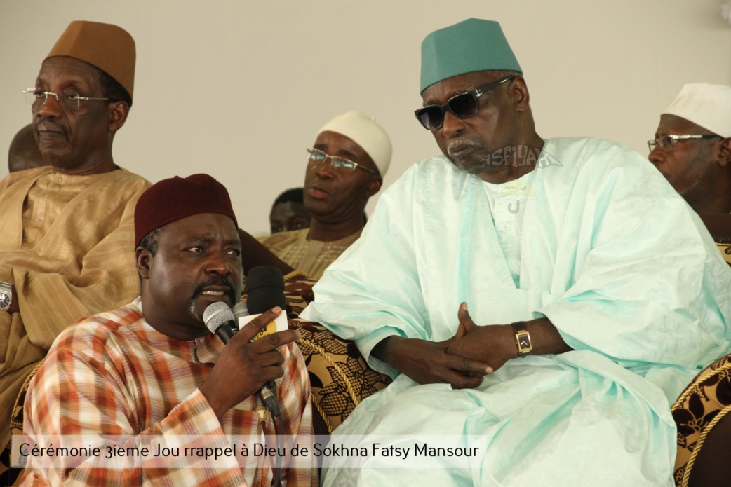 PHOTOS - Les images de la cérémonie du troisième jour du rappel à Dieu de Sokhna Fatsy Mansour