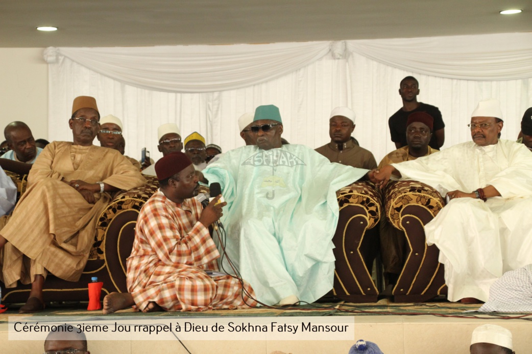 PHOTOS - Les images de la cérémonie du troisième jour du rappel à Dieu de Sokhna Fatsy Mansour