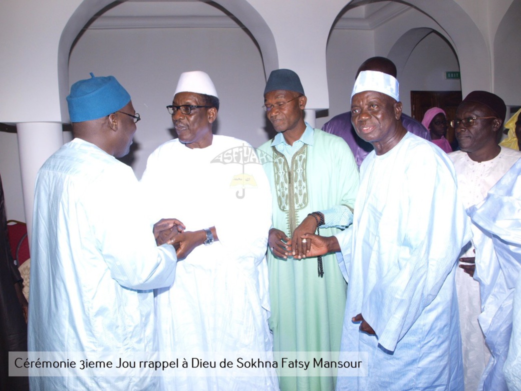PHOTOS - Les images de la cérémonie du troisième jour du rappel à Dieu de Sokhna Fatsy Mansour