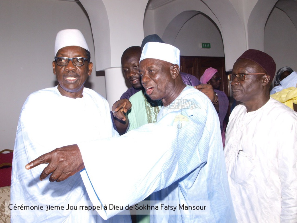 PHOTOS - Les images de la cérémonie du troisième jour du rappel à Dieu de Sokhna Fatsy Mansour