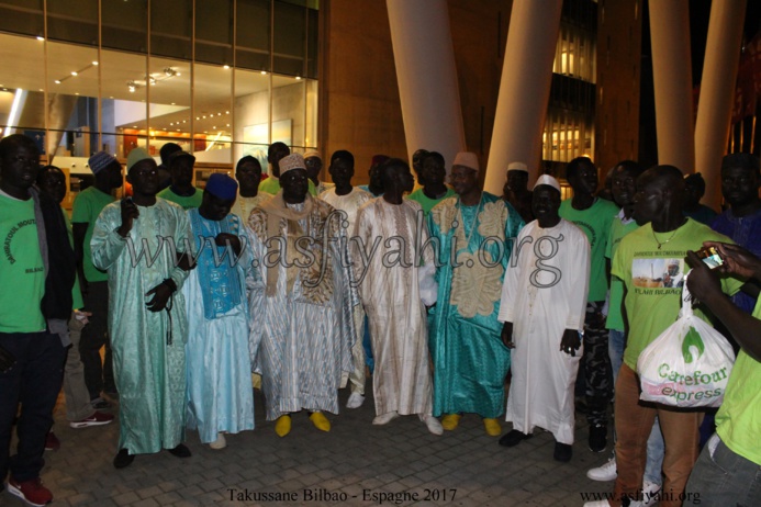 PHOTO - ESPAGNE - BILBAO : Les images du Takoussan Serigne Babacar Sy (rta) du Dahiratoul Moutahabin Filahi de Bilbao 