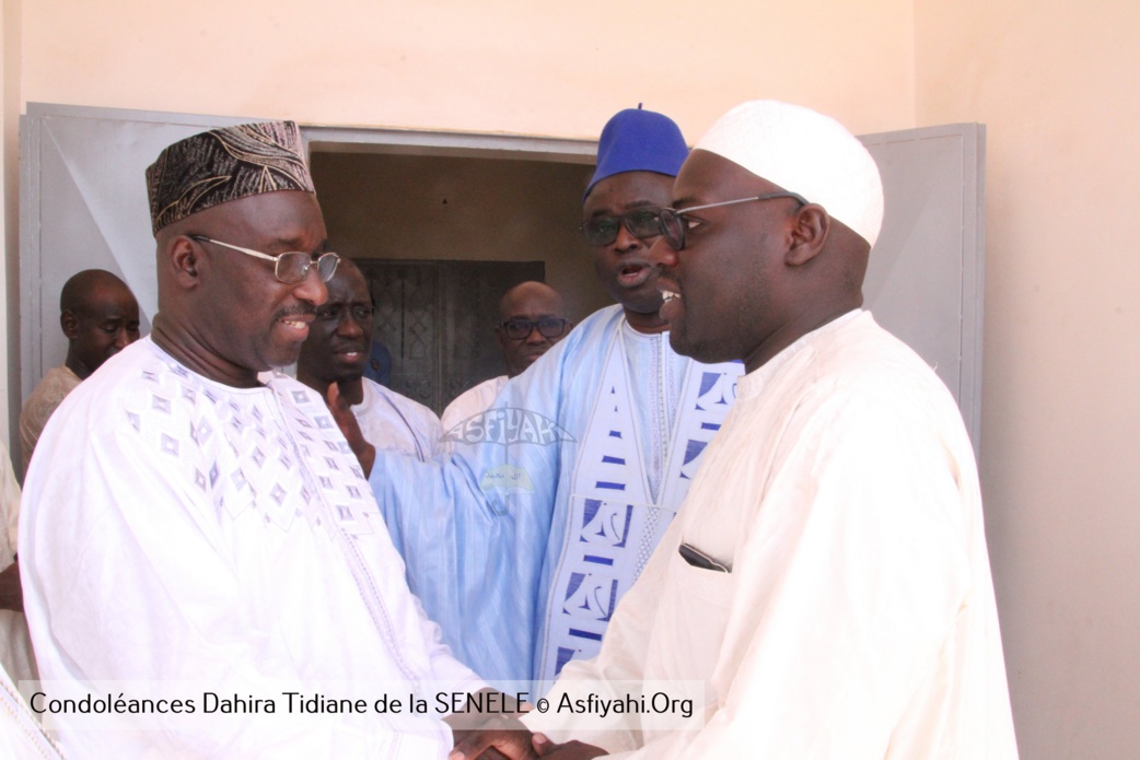 PHOTOS - Les Images de la presentation de Condoleances du Dahira Tidiane de la SENELEC, au Khalif General des Tidianes Serigne Mbaye Sy Mansour