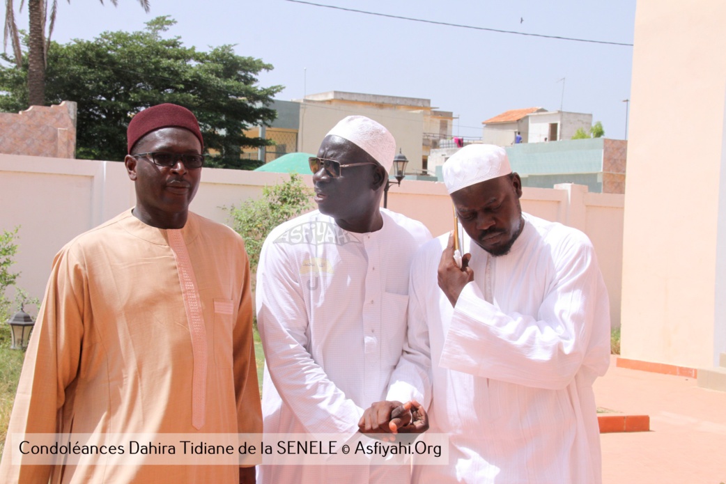 PHOTOS - Les Images de la presentation de Condoleances du Dahira Tidiane de la SENELEC, au Khalif General des Tidianes Serigne Mbaye Sy Mansour