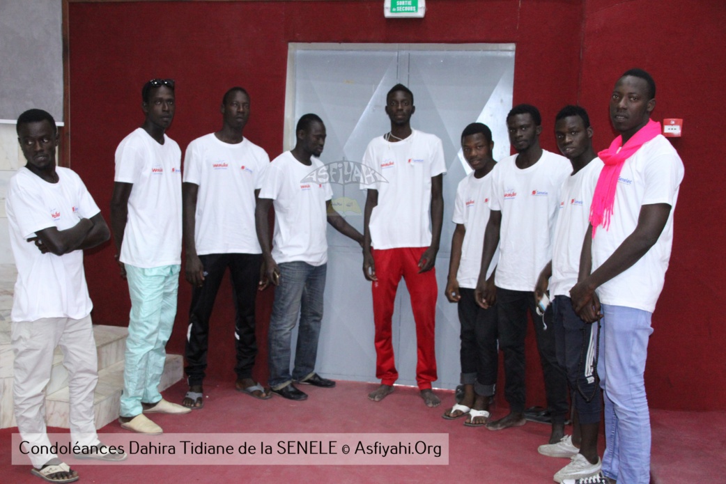 PHOTOS - Les Images de la presentation de Condoleances du Dahira Tidiane de la SENELEC, au Khalif General des Tidianes Serigne Mbaye Sy Mansour