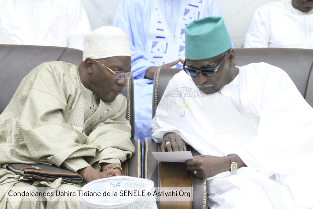PHOTOS - Les Images de la presentation de Condoleances du Dahira Tidiane de la SENELEC, au Khalif General des Tidianes Serigne Mbaye Sy Mansour