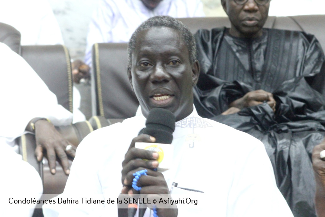 PHOTOS - Les Images de la presentation de Condoleances du Dahira Tidiane de la SENELEC, au Khalif General des Tidianes Serigne Mbaye Sy Mansour