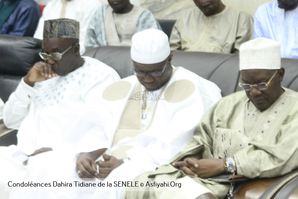 PHOTOS - Les Images de la presentation de Condoleances du Dahira Tidiane de la SENELEC, au Khalif General des Tidianes Serigne Mbaye Sy Mansour