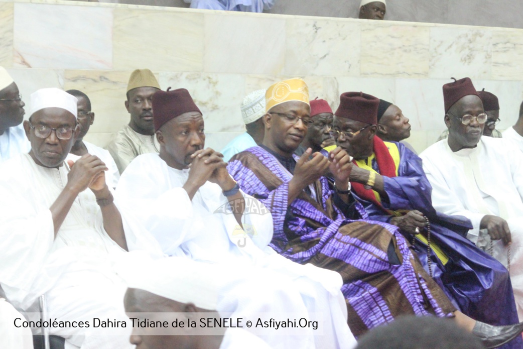 PHOTOS - Les Images de la presentation de Condoleances du Dahira Tidiane de la SENELEC, au Khalif General des Tidianes Serigne Mbaye Sy Mansour