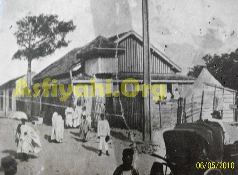 La zawiya en baraque en bois en 1909