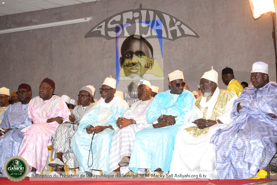 PHOTOS - Gamou Tivaouane 2017 - La famille de Seydil hadj Malick Sy acceuille le President Macky Sall