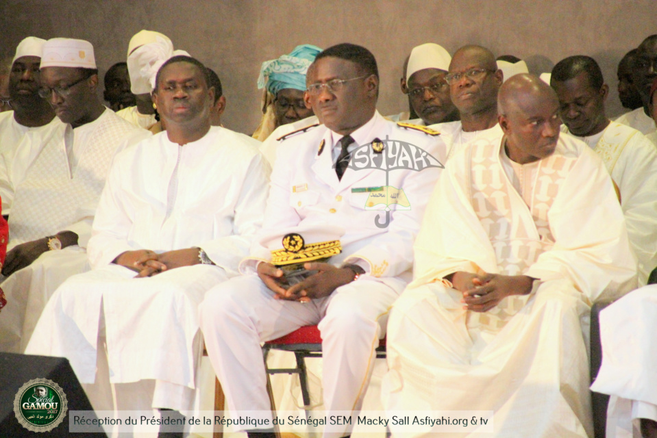 PHOTOS - Gamou Tivaouane 2017 - La famille de Seydil hadj Malick Sy acceuille le President Macky Sall