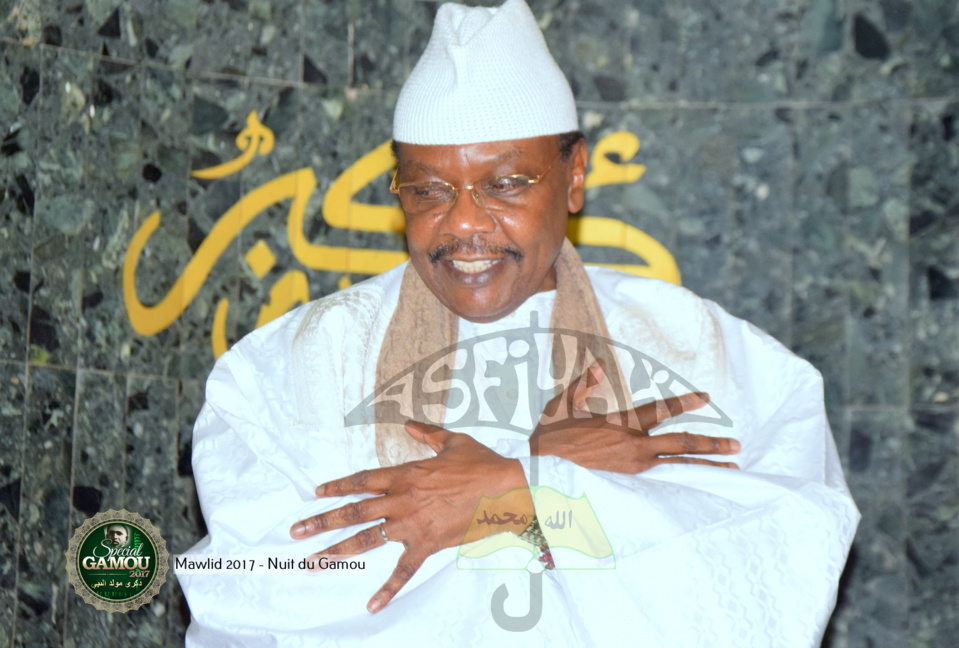 PHOTOS - Gamou Tivaouane 2017 - Les Images de la nuit du Gamou à la Mosquée Serigne Babacar Sy (rta)