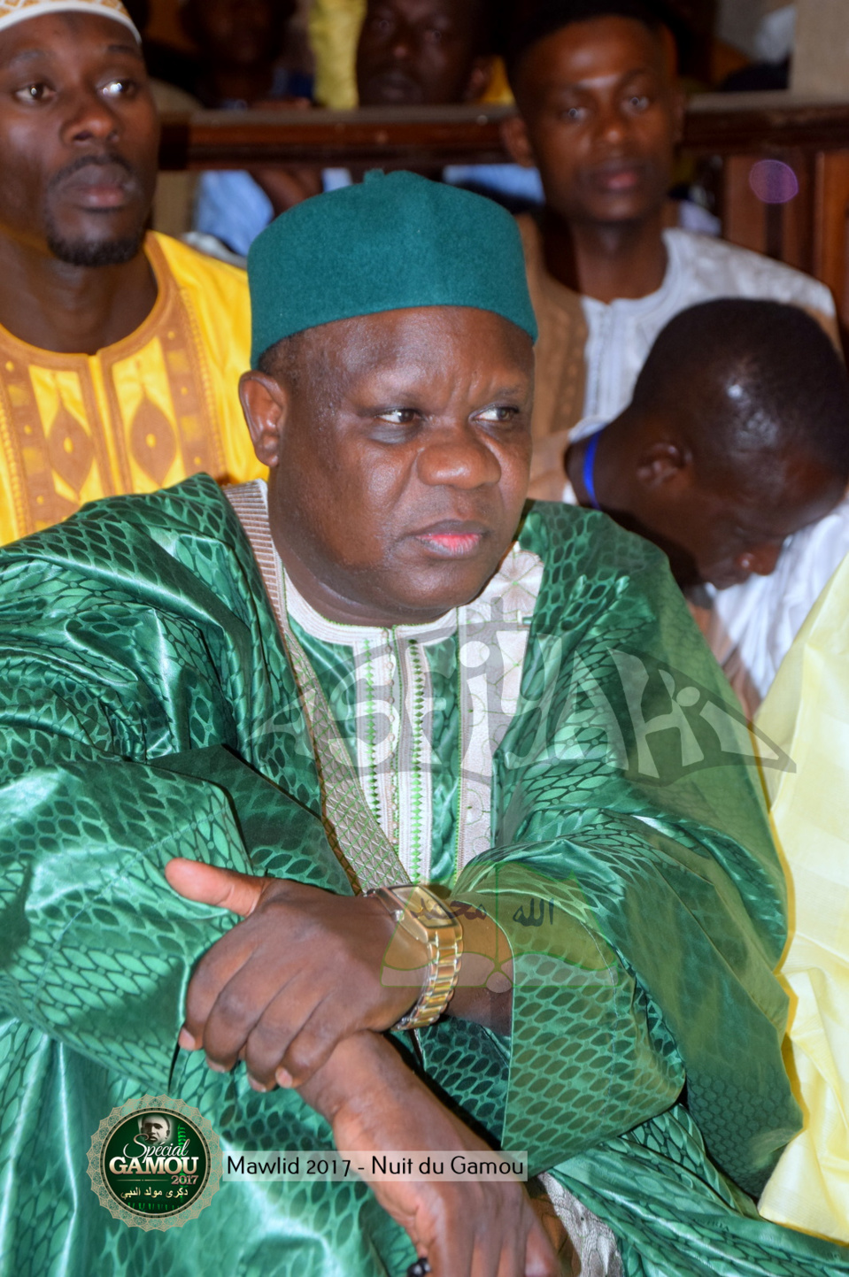PHOTOS - Gamou Tivaouane 2017 - Les Images de la nuit du Gamou à la Mosquée Serigne Babacar Sy (rta)