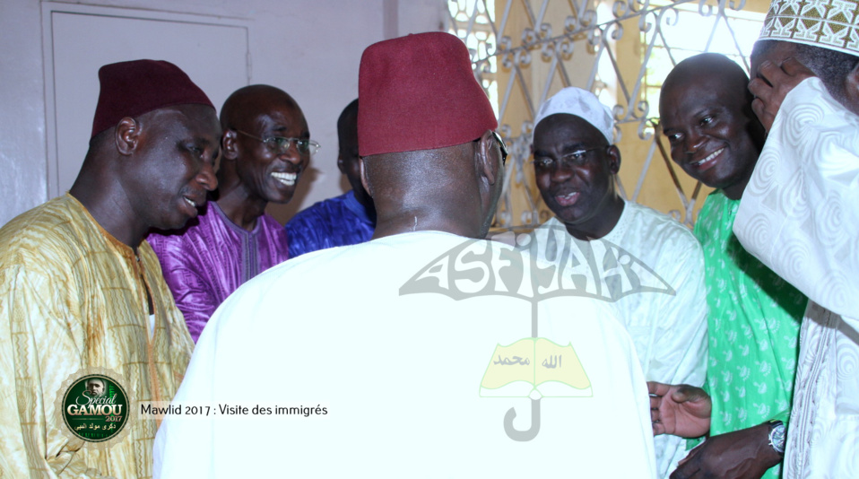 PHOTOS -  Gamou Tivaouane 2017 -La Federation des Tidianes d'Italie recue par le Khalif et son porte-parole