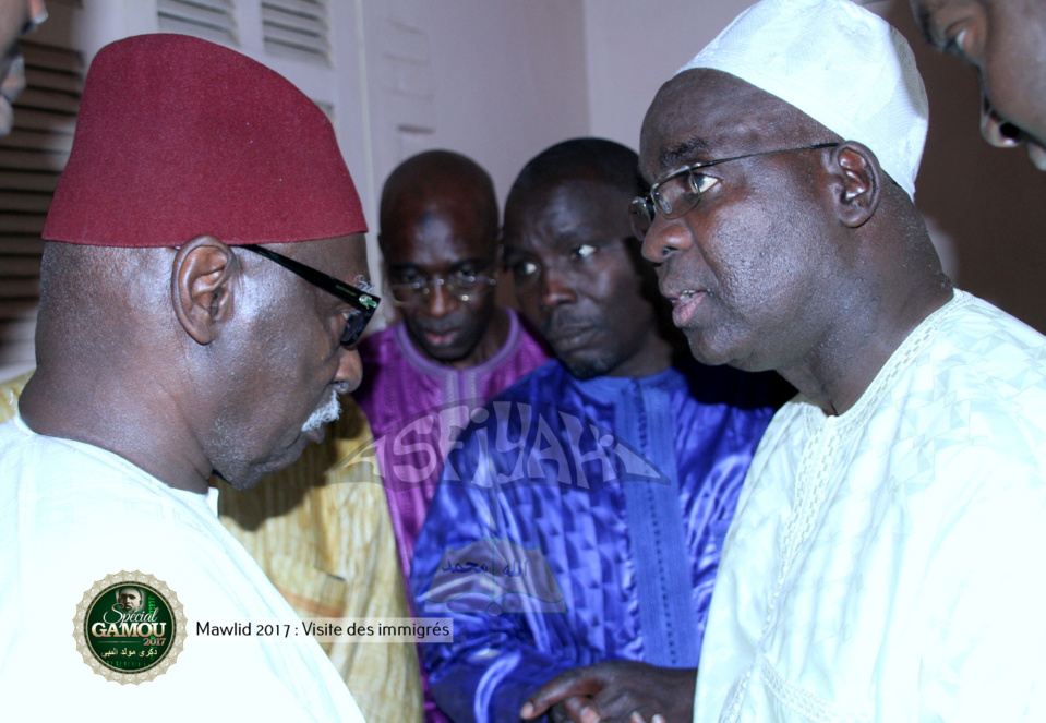 PHOTOS -  Gamou Tivaouane 2017 -La Federation des Tidianes d'Italie recue par le Khalif et son porte-parole